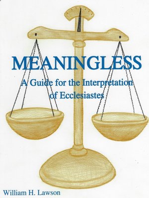 cover image of Meaningless
